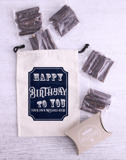 birthday Personalised Birthday Biltong Bag