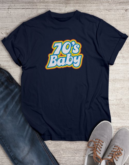 birthday 70s Baby T Shirt