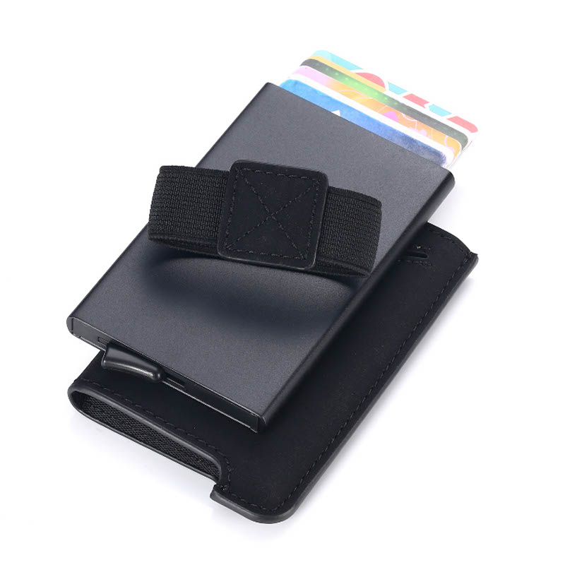 Slim Pop-Up Card Wallet in Sleeve