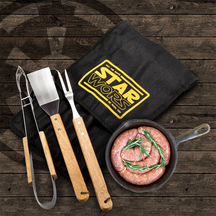Star Wors 3pc Braai Set - May the sauce be with you
