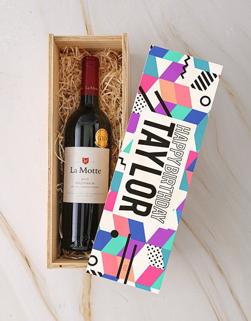 Personalised Birthday La Motte Crate