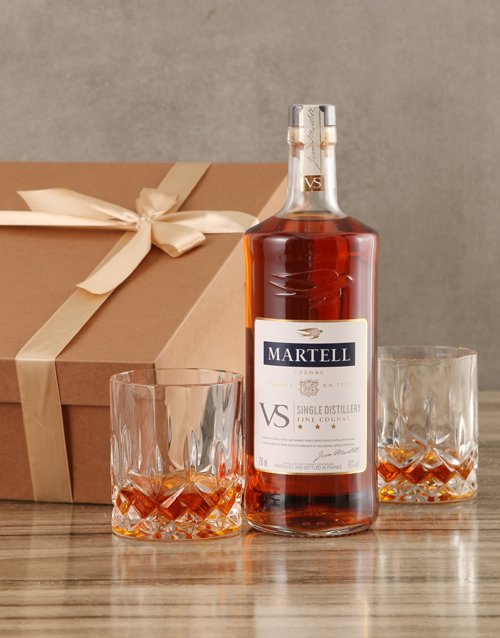 Martell VS Cognac Set