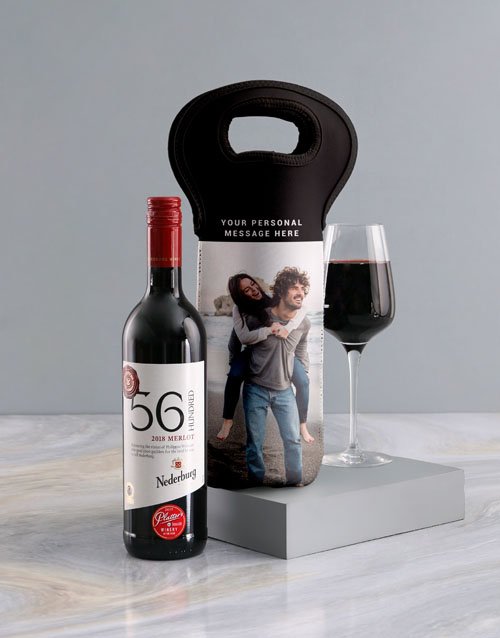 Personalised Photo Wine Carrier