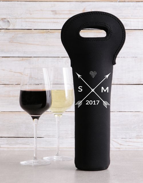 Personalised Love Wine Carrier