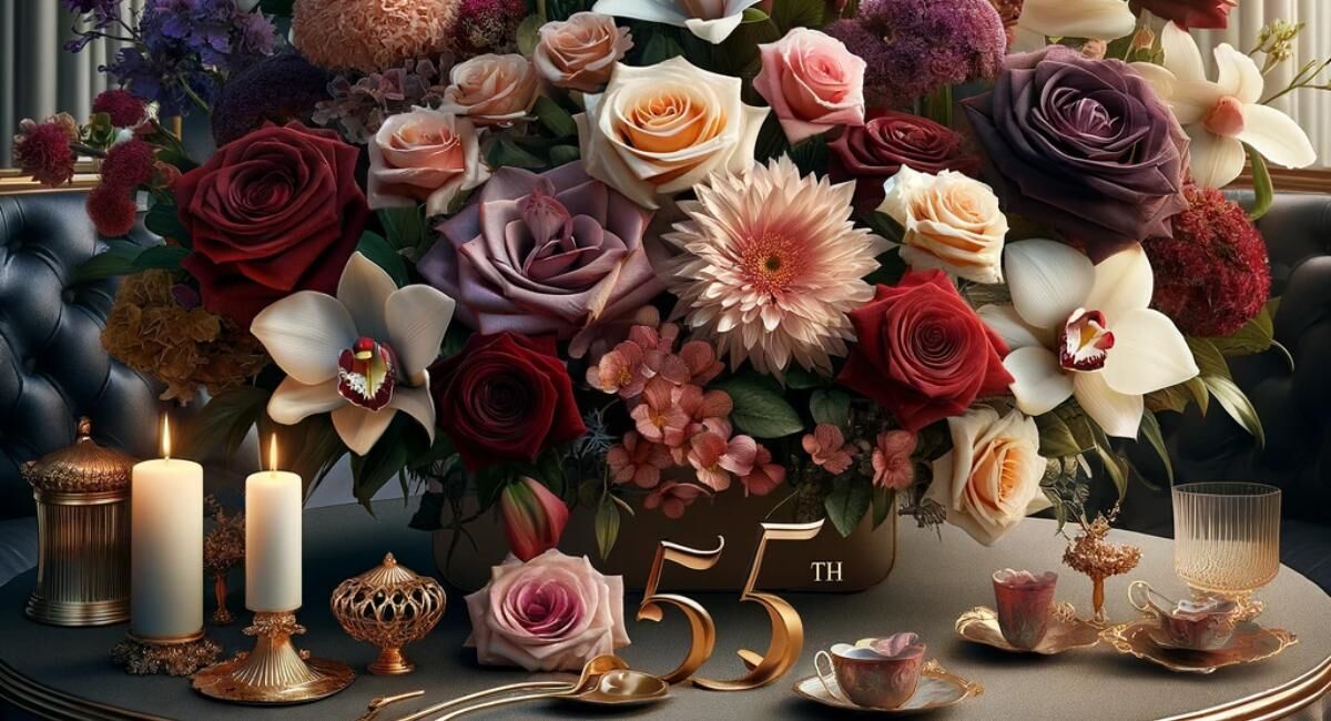 Best Flowers For 55th Birthday