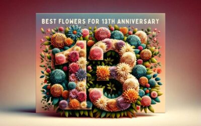 13th Anniversary in 2026: Best Flowers for Your Celebration