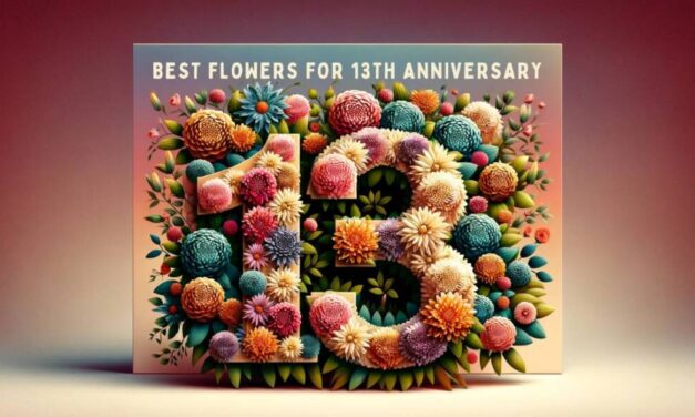 13th Anniversary in 2024: Best Flowers for Your Celebration