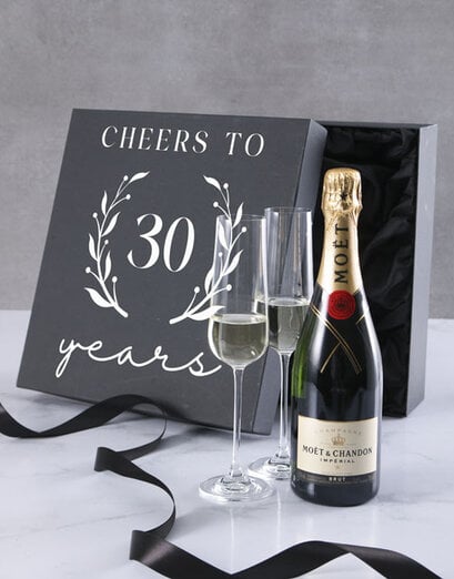 Personalised Cheers To Moet Giftbox