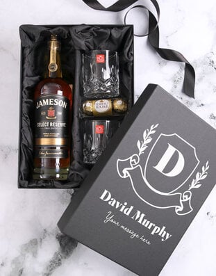 Personalised Jameson Whisky Glassware