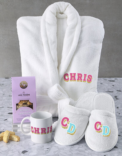 Personalised Royal Sleep Gown Set