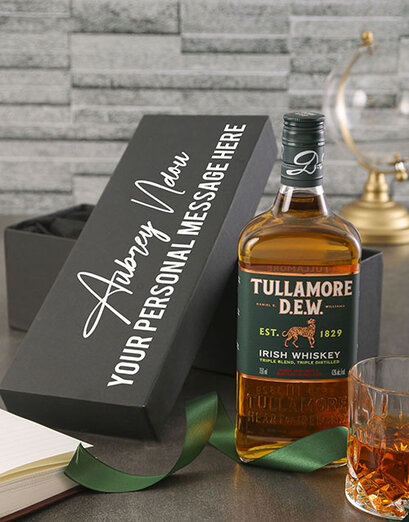 Personalised Tullamore Dew Gift Box — Irish whiskey Father's Day gift SA