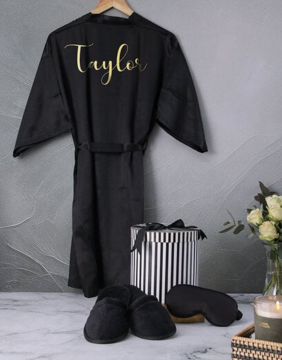 Personalised Blissful Gown Set Hat Box