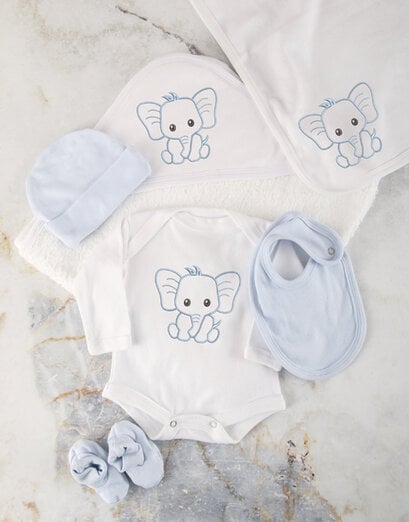 Blue Ellie Baby Essentials Hamper