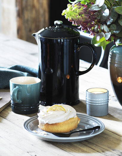 Le Creuset Black Coffee Pot