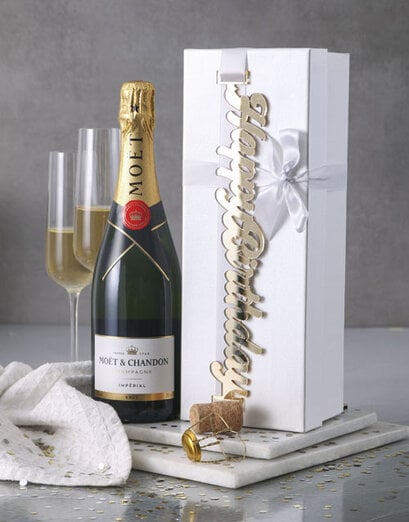 Luxurious Moet Birthday Gift Box