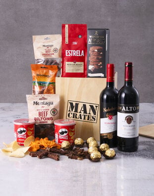 Ultimate Surprise Man Crate — Father's Day man crate gift South Africa