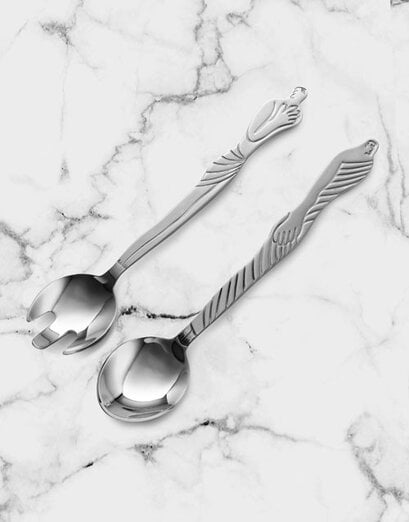 Carrol Boyes Nwanua Wasadi Salad Servers
